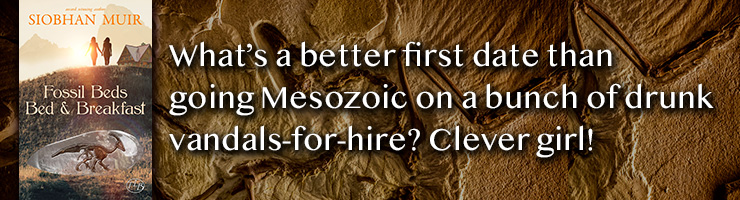 What's a better first date than going Mesozoic on a bunch of drunk vandals-for-hire? Clever girl!